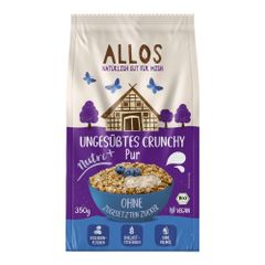 Bio Ungesüßtes Crunchy Pur 350g - 5er Vorteilspack von Allos