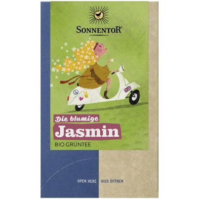 Bio Jasmin Grüntee a 1.5g 18Beutel - 6er Vorteilspack von Sonnentor