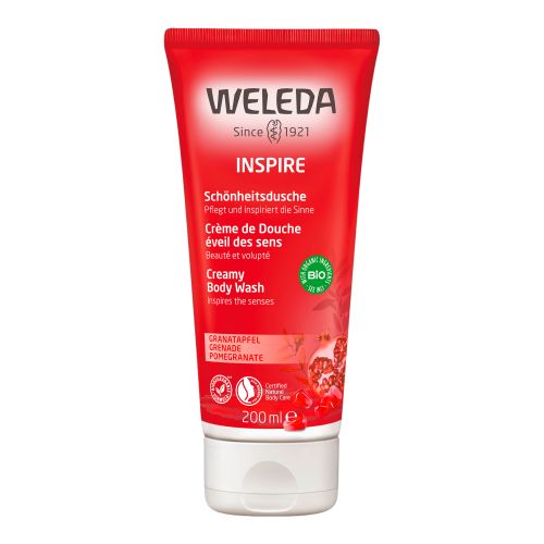 Organic pomegranate beauty shower 200ml from Weleda