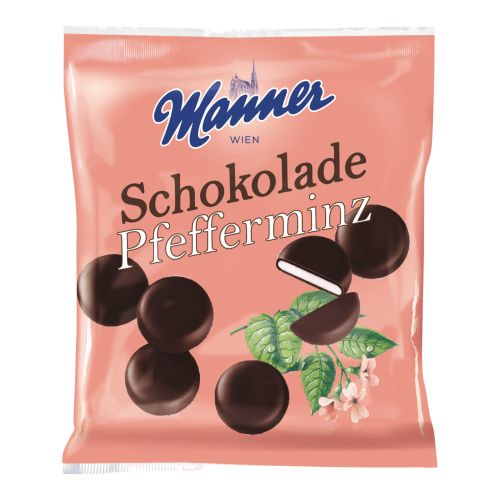 Manner Peppermint Dipped in Chocolate