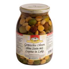 Olivenmix ohne St. mit Lupinen 1ml von Bella Contadina