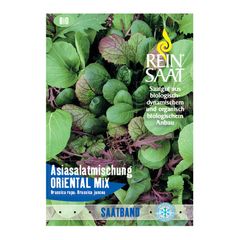 Bio Salat Oriental Mix Saatband - 5er Vorteilspack von Reinsaat