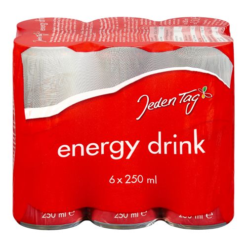 Energy Drink Dose 6x250ml von Jeden Tag - 6er Vorteilspack