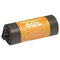 Müllsäcke grau 60l 10Stück von Belesse