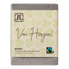 Bio Schokolade Von Herzen 70g - 10er Vorteilspack von Bioart