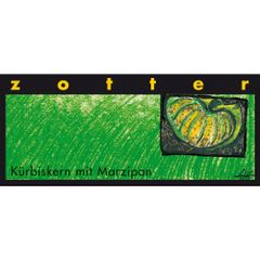 Bio Kürbiskerne Marzipan 70% 70g - 10er Vorteilspack von Zotter