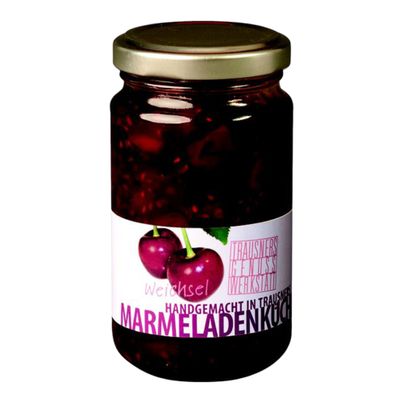 Bio Weichsel Fruchtaufstrich 225g - 6er Vorteilspack von Trausner - Marmeladenküche