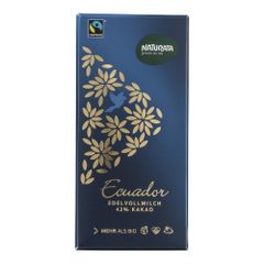 Bio Edelvollm. Ecuador Schoko. 42% 100g - 10er Vorteilspack von Naturata