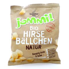 Jammi Bio Hirsebällchen Natur glutenfrei 65g