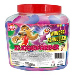 Wunderschnuller Zungenfärber 80Stück von Zed Candy