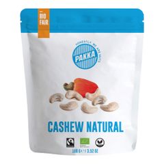Bio Cashews Natur 100g - 8er Vorteilspack von Pakka