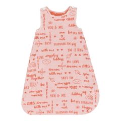 Flanellschlafsack bis 1 Jahr Sketchnotes Farbe Pfirsisch von David Fussenegger