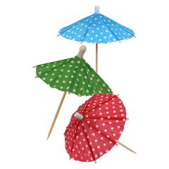 Eisschirmchen Pünktchen 10cm 144Stück von Decor Service