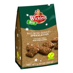 Bio Dinkel Mini Spekulatius 150g - 16er Vorteilspack von Wicklein