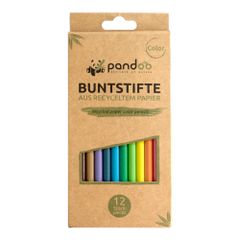 Organic recycled colored pencils pack - value pack of 24 from Pandoo