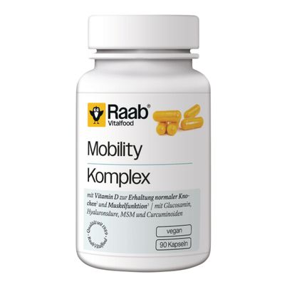Bio Mobility Komplex Kapseln 90ct - 4er Vorteilspack von Raab Vitalfood
