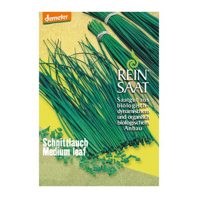 Bio Schnittlauch Medium leaf Saatgut - 1 Beutel - 5er Vorteilspack von Reinsaat