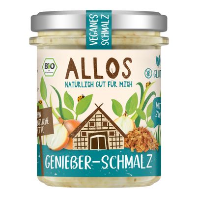 Bio Genießer-Schmalz 150g - 6er Vorteilspack von Allos