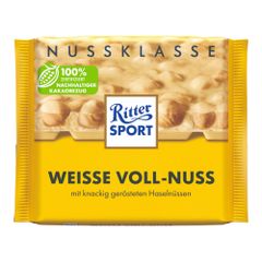 Weiße Voll-Nuss 100g von Ritter Sport