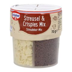 Dr. Oetker Schoko & Crispies Mix Streudekor 77g