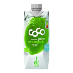 Bio Coco Drink pure 500ml - 12er Vorteilspack von Dr. Martins