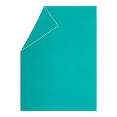 Leichte Kuscheldecke Uni Farbe Verde Mare 140x200cm von David Fussenegger