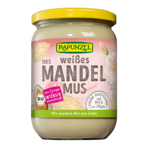 Bio Mandelmus weiß aus Europa 500g - 6er Vorteilspack von Rapunzel Naturkost