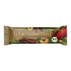 Bio Fruchtriegel Cashew Dattel 40g - 24er Vorteilspack von Lubs
