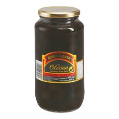 Oliven schwarz ohne Kern 935g von Beach Flower