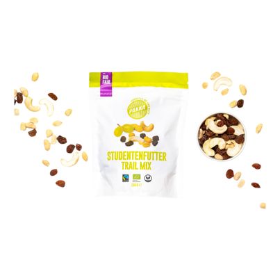 Bio Studentenfutter 150g - 8er Vorteilspack von Pakka