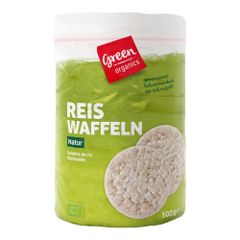 Bio Reiswaffel ohne Salz 100g von Green Organics