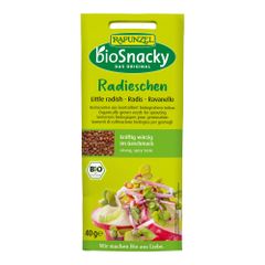 Bio bioSnacky Radieschen Keimsaat 40g - 12er Vorteilspack von bioSnacky - Rapunzel