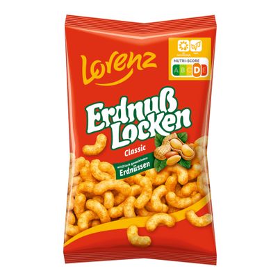 Erdnuß Locken Classic 150g von Lorenz