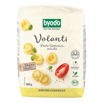 Bio Volanti semola 500g - 12er Vorteilspack von Byodo