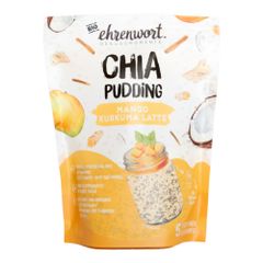 Bio Mango KurkumaLatte ChiaPudding 250g - 6er Vorteilspack von Ehrenwort Genussmomente