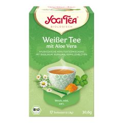 Bio Weißer Tee Aloe á 18g - 6er Vorteilspack von Yogi Tea