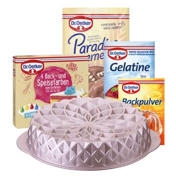 Dr. Oetker Set Kreativbackform Mandala
