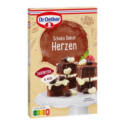 Dr. Oetker Schoko Dekor Herzen 47g