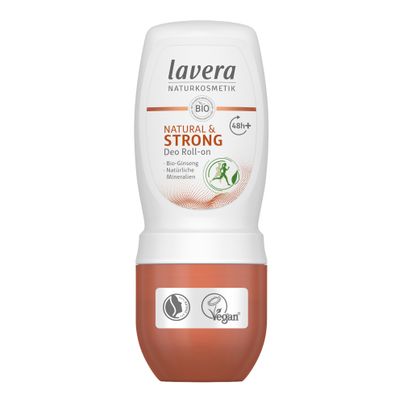 Bio Deo Roll-on Strong 50ml - 4er Vorteilspack von Lavera Naturkosmetik