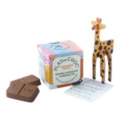 Bio Schoko+Bedrohte Tiere Serie 20g - 18er Vorteilspack von Playinchoc