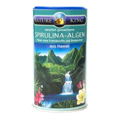 Bio Spirulina Algen Pulver Hawaii 200g - 4er Vorteilspack von Bio King