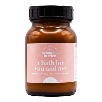 Badesalz für Mama und Baby pure - a bath for you and me 250ml von die Hebamme in Wien