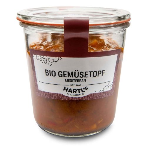 Mediterraner Bio Gemüsetopf 460g - Fertiggericht von Hartls Kulinarikum