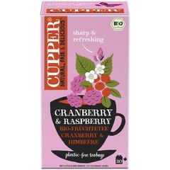 Bio Cranberry & Raspberry - 4er Vorteilspack von Cupper