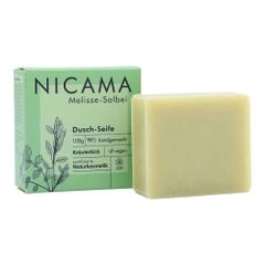 Bio Dusch-Seife Melisse-Salbei 100g - 6er Vorteilspack von Nicama