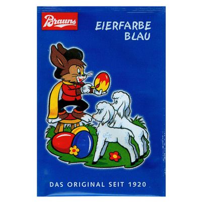 Eierfarbe blau 2g von Brauns