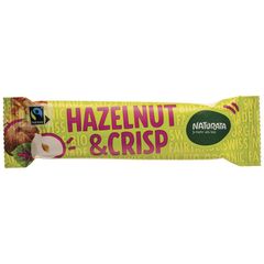 Organic Hazelnut & Crisp Chocolate Bar 33g – 24-pack value pack from Naturata