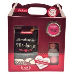 Kuchen Geschenkox Backset - Geschenkidee für Kuchen Liebhaber und Hobbybäcker
