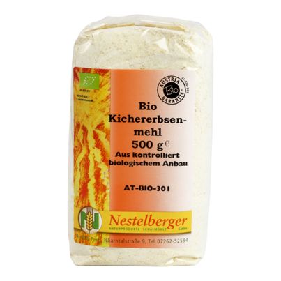 Bio Kichererbsenmehl 500g - 10er Vorteilspack von Nestelberger