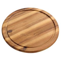 Holzteller mit Rille Akazie von Kesper